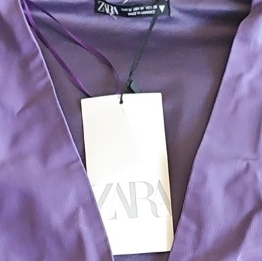 Zara Lavender Long Sleeve Dress